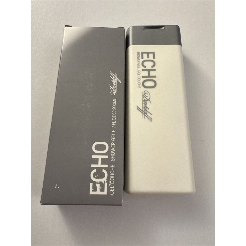 Davidoff Echo For Men Shower Gel Douche 6.7 fl oz 200ml CS5